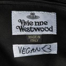 Pre Owned Vivienne Westwood Multicolor Nylon Vegan Logo Tote