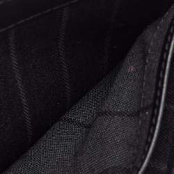 Pre Owned Vivienne Westwood Black Leather Billfold Bondage Wallet