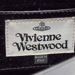 Vivienne Westwood Black Patent Leather Mini Betty Tote