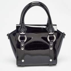 Vivienne Westwood Black Patent Leather Mini Betty Tote