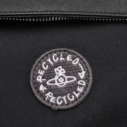 Vivienne Westwood Black Leather Crossbody Bag