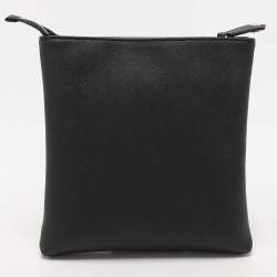 Vivienne Westwood Black Leather Crossbody Bag