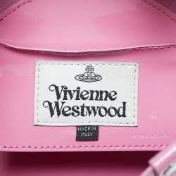 Pre Owned Vivienne Westwood Pink Patent Leather Mini Betty Tote