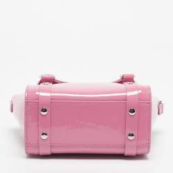 Pre Owned Vivienne Westwood Pink Patent Leather Mini Betty Tote