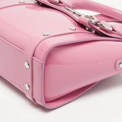 Pre Owned Vivienne Westwood Pink Patent Leather Mini Betty Tote