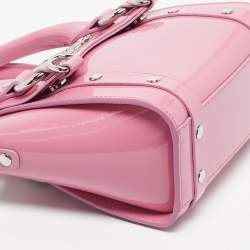 Pre Owned Vivienne Westwood Pink Patent Leather Mini Betty Tote