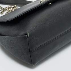 Pre Owned Vivienne Westwood Black Leather Windsor Shoulder Bag