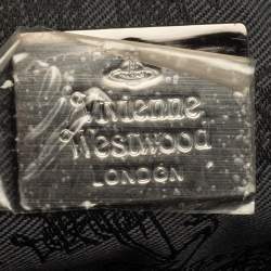 Vivienne Westwood Multicolor Lace and Glitter Kiss Lock Chain Clutch 