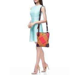 Vivienne Westwood Multicolor Canvas And Leather Sling Bag