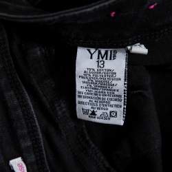 YMI WannaBettaButt Black Denim Mid Rise Jeans L
