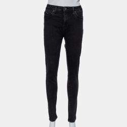 YMI WannaBettaButt Black Denim Mid Rise Jeans L