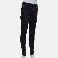 YMI WannaBettaButt Black Denim Mid Rise Jeans L