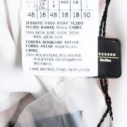 Pre Owned Weekend Max Mara Multicolored Printed Silk Midi Abil Dress XL