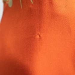 Pre Owned Weekend Max Mara Multicolored Printed Silk Midi Abil Dress XL