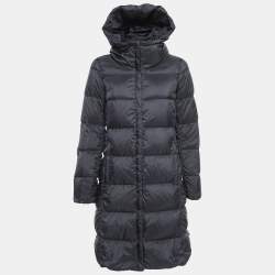 Weekend Max Mara Black Nylon Padded Down Long Jacket S