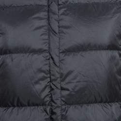Weekend Max Mara Black Nylon Padded Down Long Jacket S