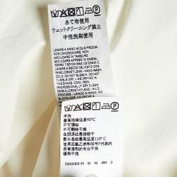 Weekend Max Mara White Cotton Belted Maxi Skirt L