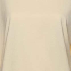 Weekend Max Mara Cream Cotton Top L