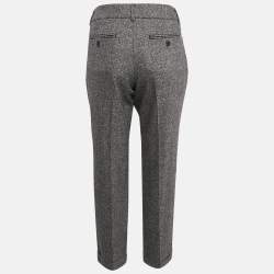 Weekend Max Mara Grey Wool Formal Trousers M