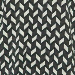 Weekend Max Mara Grey Zig Zag Lurex Knit Co-Ord Set M