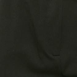 Pre Owned Weekend Max Mara Black Gabardine Trousers S