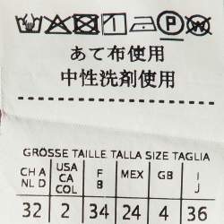 Pre Owned Weekend Max Mara White Cotton Long Sleeve Shirt XS