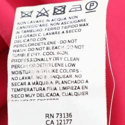 Weekend Max Mara Pink Crepe Midi Dress S