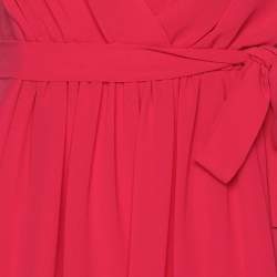 Weekend Max Mara Pink Crepe Midi Dress S