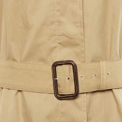 Pre Owned Weekend Max Mara Beige Shirt Maxi Dress XL