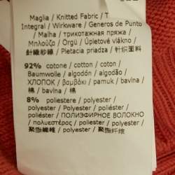 مملوكة مسبقًا سويتر ويكند ماكس مارا برتقالي بلوغو تريكو صغير جدًا