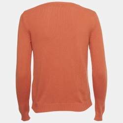 مملوكة مسبقًا سويتر ويكند ماكس مارا برتقالي بلوغو تريكو صغير جدًا