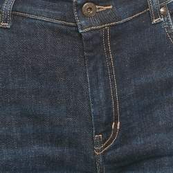 مملوكة مسبقًا Weekend Max Mara Blue Faded Denim Boot-Cut Jeans M/Waist 31"