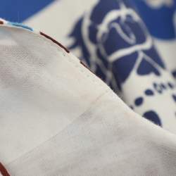 Pre Owned Weekend Max Mara Multcolor Ghiotto Printed Cotton Dress M