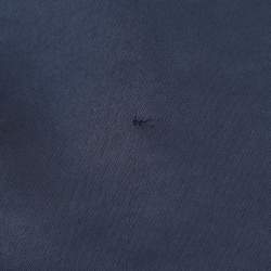 Pre Owned Weekend Max Mara Blue Satin Jersey Dress S