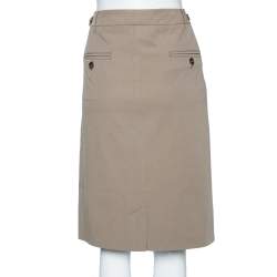 Weekend Max Mara Ecru Cotton Skirt L