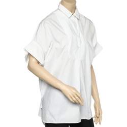Weekend Max Mara White Cotton Oversized Tunic S