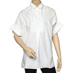 Weekend Max Mara White Cotton Oversized Tunic S