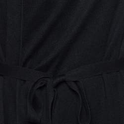 Weekend Max Mara Black Knit Open Front Cardigan S