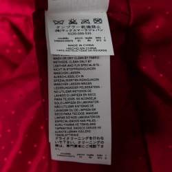 Weekend Max Mara Magenta Synthetic Faux Fur Jacket M