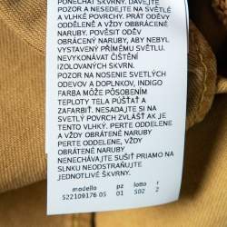 Pre Owned Weekend Max Mara Blue Dip-Dyed Denim Belted Dress S