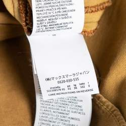 Pre Owned Weekend Max Mara Blue Dip-Dyed Denim Belted Dress S