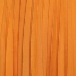 Weekend Max Mara Mustard Yellow Plisse Midi Skirt M