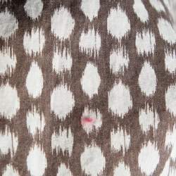 Weekend Max Mara Brown Printed Cotton Top L