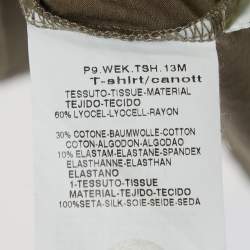 Pre Owned Weekend Max Mara Brown Knit Sleeveless A-Line Top L