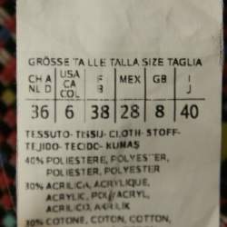 Weekend Max Mara Multicolor Woven Cropped Jacket S