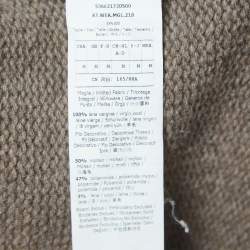 Weekend Max Mara Grey patterned Wool Sweater M