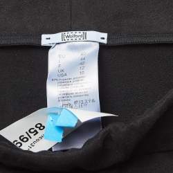 Pre Owned Wolford Black Suede Leggings M