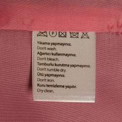 Pre Owned Yasmin kaptanoglu Black Gabardine Vest and Blazer Set S