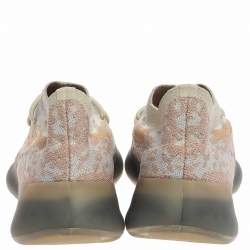 Pre Owned Yeezy x Adidas Multicolor Cotton Knit Boost 380 Pepper Sneakers Size 42