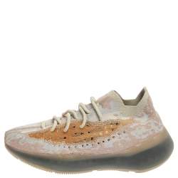 Pre Owned Yeezy x Adidas Multicolor Cotton Knit Boost 380 Pepper Sneakers Size 42